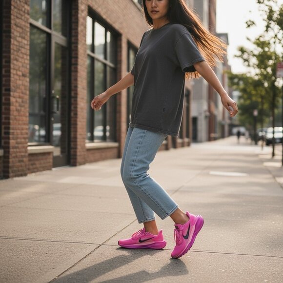 Nike Air Zoom Pegasus 41 Women’s Size 10 Cosmic Fuchsia Off-Noir New - Picture 16 of 16